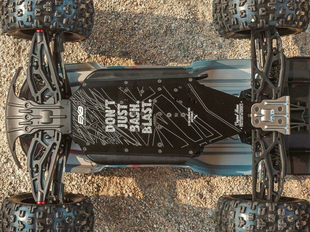 pink and blue 1/8 KRATON 6S V6 4X4 BLX Speed Monster Truck RTR - Cars - view 11