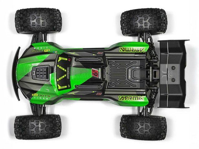 black and green 1/8 KRATON 6S V6 4X4 BLX Speed Monster Truck RTR - Cars - view 8