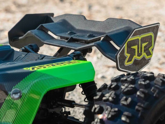 black and green 1/8 KRATON 6S V6 4X4 BLX Speed Monster Truck RTR - Cars - view 15