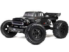 black 1/8 NOTORIOUS 6S V6 4X4 BLX Stunt Truck RTR