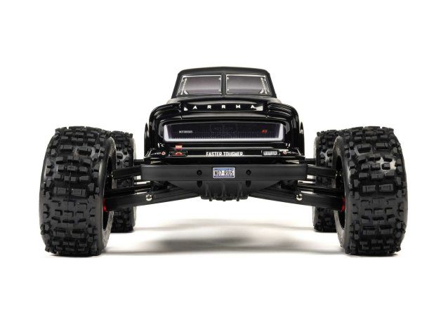 black 1/8 NOTORIOUS 6S V6 4X4 BLX Stunt Truck RTR - Cars - view 3