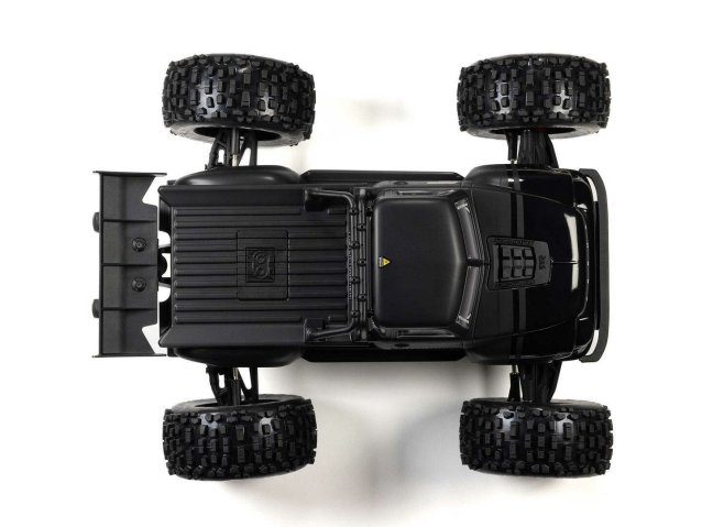black 1/8 NOTORIOUS 6S V6 4X4 BLX Stunt Truck RTR - Cars - view 5