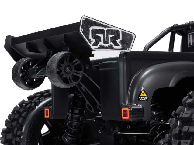 black 1/8 NOTORIOUS 6S V6 4X4 BLX Stunt Truck RTR - Cars - view 14