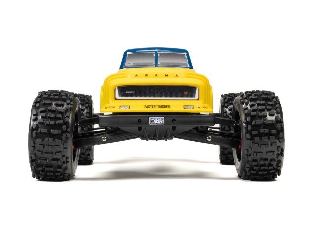 blue 1/8 NOTORIOUS 6S V6 4X4 BLX Stunt Truck RTR - Cars - view 3