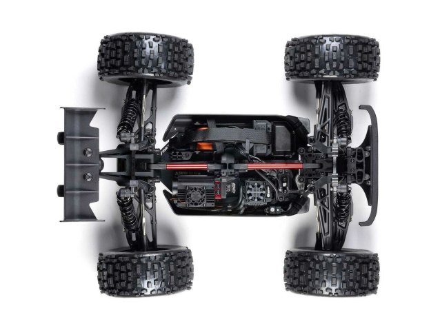 blue 1/8 NOTORIOUS 6S V6 4X4 BLX Stunt Truck RTR - Cars - view 7