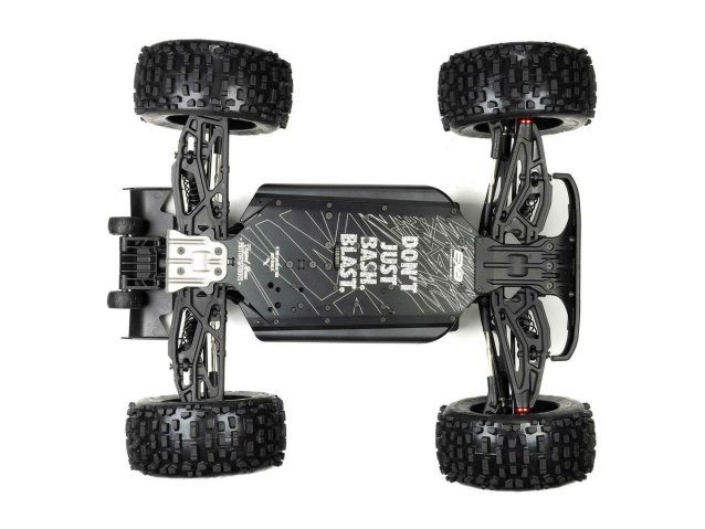 blue 1/8 NOTORIOUS 6S V6 4X4 BLX Stunt Truck RTR - Cars - view 8
