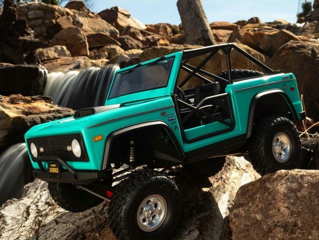 teal 1/10 SCX10 III Early Ford Bronco 4WD Rock Crawler RTR - Cars - view 22