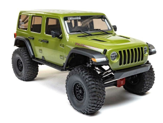 GREEN 1/6 SCX6 Jeep JLU Wrangler 4WD Rock Crawler RTR - Cars - view 3