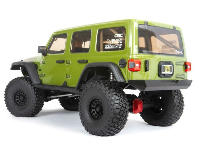 GREEN 1/6 SCX6 Jeep JLU Wrangler 4WD Rock Crawler RTR - Cars - view 4