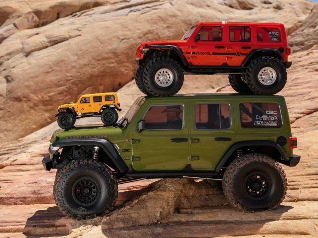 GREEN 1/6 SCX6 Jeep JLU Wrangler 4WD Rock Crawler RTR - Cars - view 21