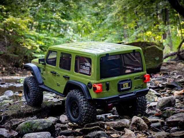 GREEN 1/6 SCX6 Jeep JLU Wrangler 4WD Rock Crawler RTR - Cars - view 26