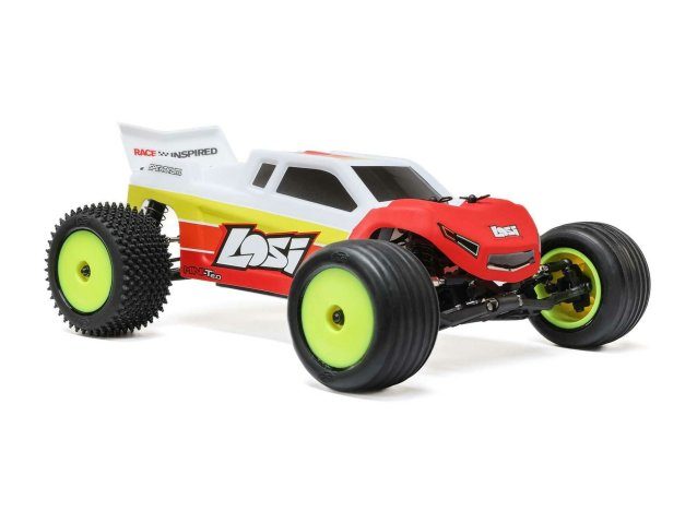 RED 1/18 Mini-T 2.0 V2 2WD Stadium Truck Brushless RTR - Cars - view 3
