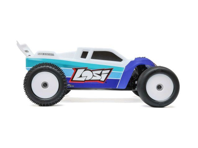 BLUE 1/18 Mini-T 2.0 V2 2WD Stadium Truck Brushless RTR - Cars - view 6