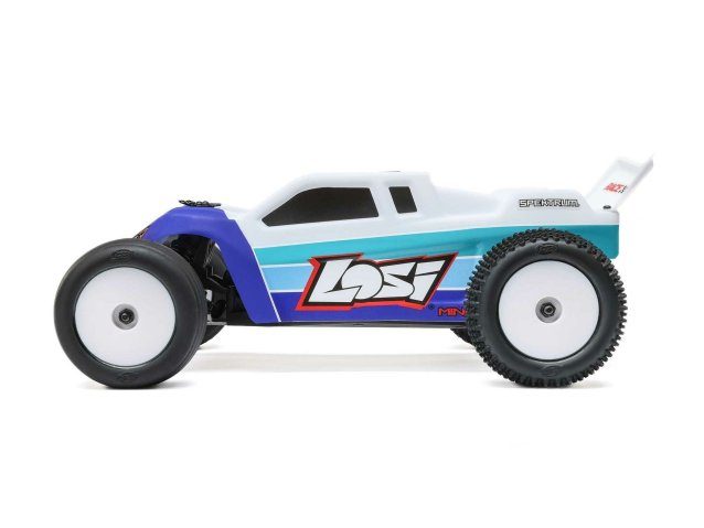 BLUE 1/18 Mini-T 2.0 V2 2WD Stadium Truck Brushless RTR - Cars - view 8
