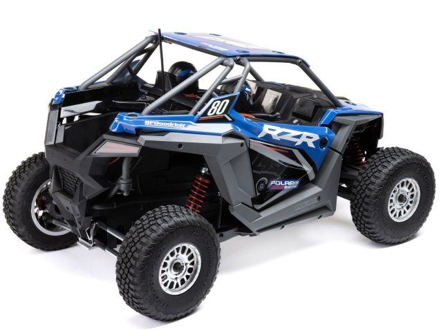 BLUE 1/10 RZR POLARIS Rey 4WD Utility Terrain Vehicle RTR - Cars - view 3