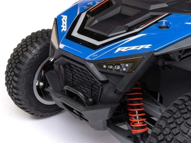 BLUE 1/10 RZR POLARIS Rey 4WD Utility Terrain Vehicle RTR - Cars - view 16