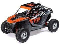 ORANGE AND BLACK 1/10 POLARIS RZR Rey 4WD Utility Terrain Vehicle RTR FOX
