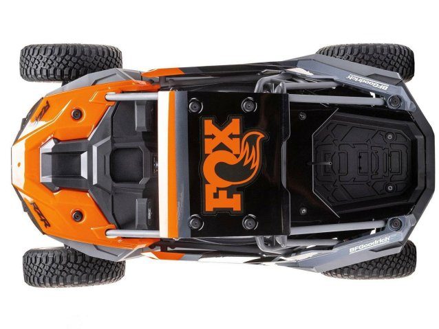 ORANGE AND BLACK 1/10 POLARIS RZR Rey 4WD Utility Terrain Vehicle RTR FOX - Cars - view 8