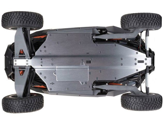 ORANGE AND BLACK 1/10 POLARIS RZR Rey 4WD Utility Terrain Vehicle RTR FOX - Cars - view 9