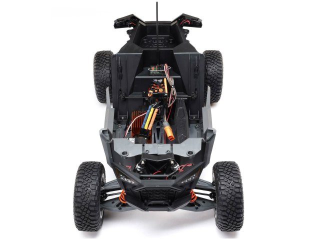 ORANGE AND BLACK 1/10 POLARIS RZR Rey 4WD Utility Terrain Vehicle RTR FOX - Cars - view 11
