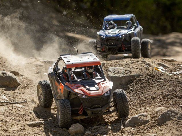 ORANGE AND BLACK 1/10 POLARIS RZR Rey 4WD Utility Terrain Vehicle RTR FOX - Cars - view 22