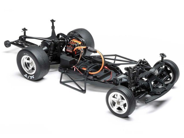 black 1/10 22S 2WD 68 F100 22S Drag Truck RTR Losi Garage - Cars - view 2
