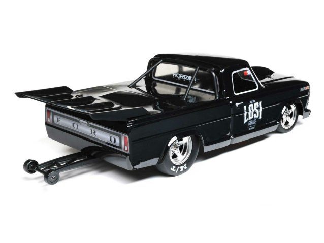 black 1/10 22S 2WD 68 F100 22S Drag Truck RTR Losi Garage - Cars - view 9