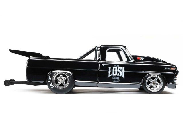 black 1/10 22S 2WD 68 F100 22S Drag Truck RTR Losi Garage - Cars - view 10