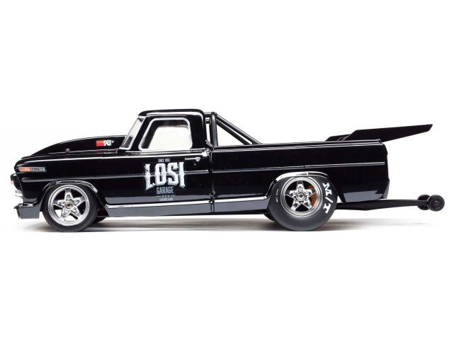 black 1/10 22S 2WD 68 F100 22S Drag Truck RTR Losi Garage - Cars - view 11