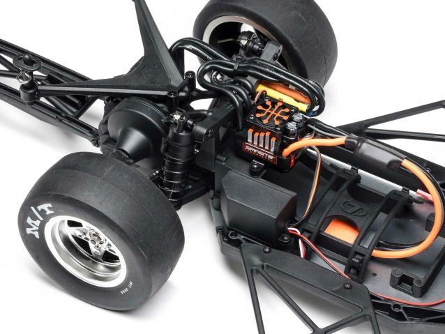 black 1/10 22S 2WD 68 F100 22S Drag Truck RTR Losi Garage - Cars - view 20