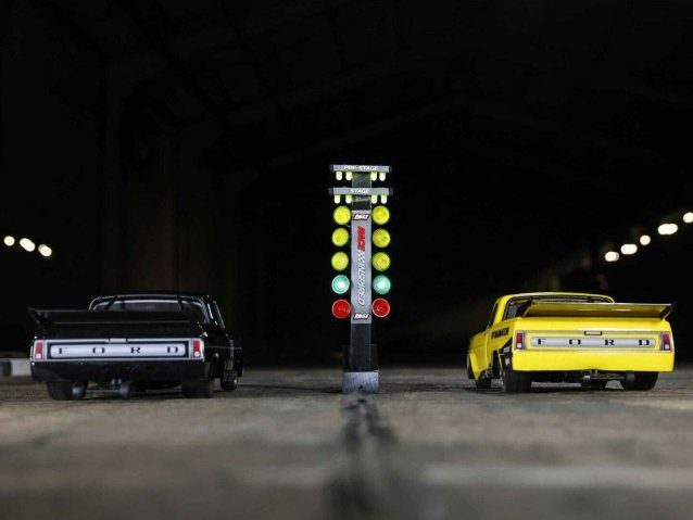 black 1/10 22S 2WD 68 F100 22S Drag Truck RTR Losi Garage - Cars - view 26