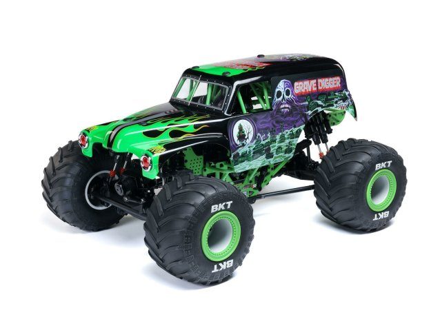 1/8 LMT 2.0 Grave Digger 4X4 Solid Axle Monster Truck RTR - Cars