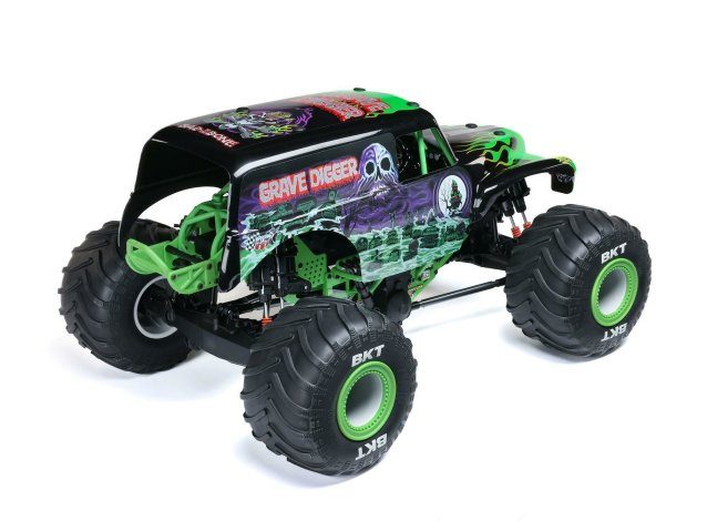 1/8 LMT 2.0 Grave Digger 4X4 Solid Axle Monster Truck RTR - Cars - view 2