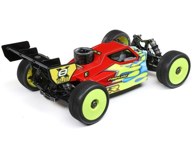 TLR 1/8 8IGHT-X/E 2.0 4WD Nitro/Electric Buggy Race Kit - Cars - view 4