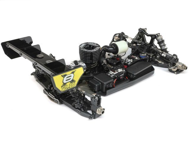 TLR 1/8 8IGHT-X/E 2.0 4WD Nitro/Electric Buggy Race Kit - Cars - view 11