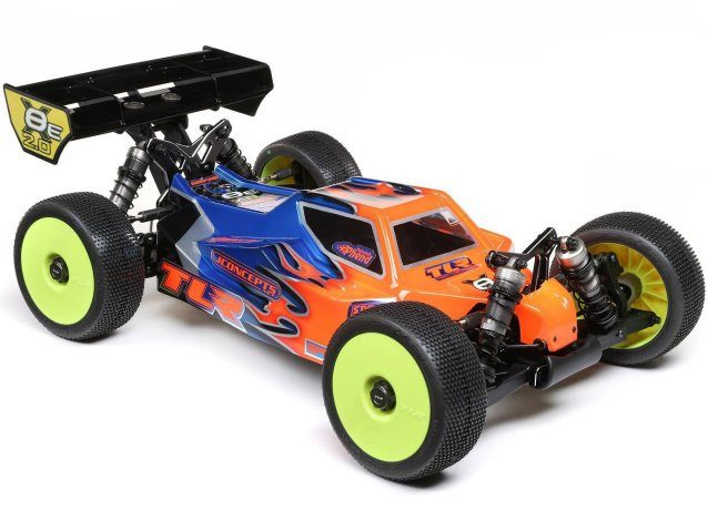 TLR 1/8 8IGHT-X/E 2.0 4WD Nitro/Electric Buggy Race Kit - Cars - view 13