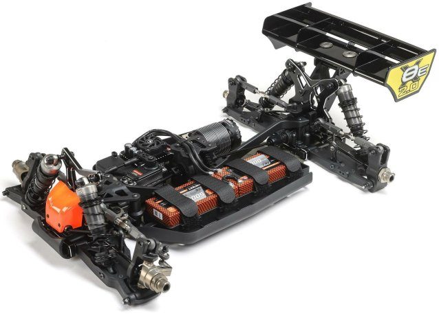 TLR 1/8 8IGHT-X/E 2.0 4WD Nitro/Electric Buggy Race Kit - Cars - view 19