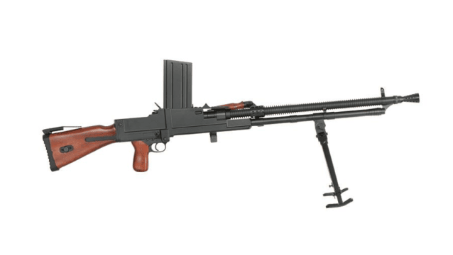 Snow Wolf ZB26 AEG Mongo Machine Support Rifle (Full Metal) - Airsoft Support Rifles - view 3