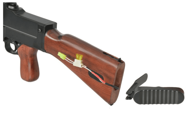 Snow Wolf ZB26 AEG Mongo Machine Support Rifle (Full Metal) - Airsoft Support Rifles - view 5