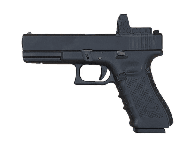 WE 17 Series Gen 4 GBBP MOS/RMR Plate (Black) - Airsoft G Series / EU Series