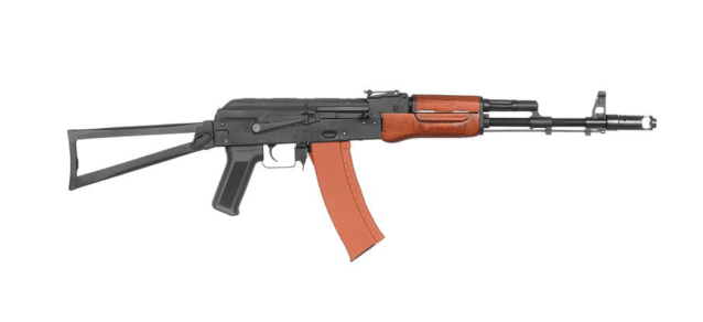 S&T AK AKS74N G3 AEG (Real Wood - Steel - Folding Stock - STAEG3111SRW) - S&T - view 3