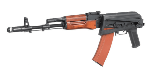 S&T AK AKS74N G3 AEG (Real Wood - Steel - Folding Stock - STAEG3111SRW) - S&T - view 7