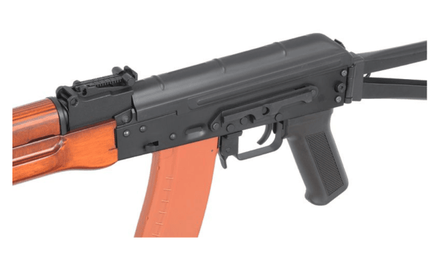 S&T AK AKS74N G3 AEG (Real Wood - Steel - Folding Stock - STAEG3111SRW) - S&T - view 12