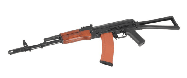 S&T AK AKS74N G3 AEG (Real Wood - Steel - Folding Stock - STAEG3111SRW) - S&T - view 14