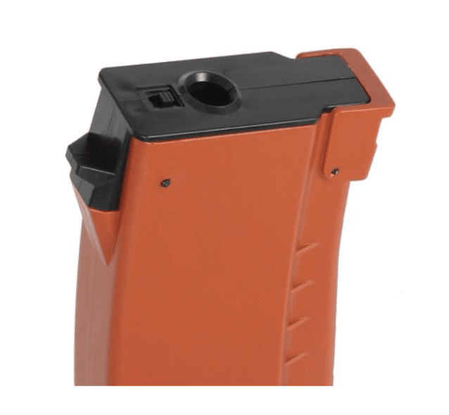 S&T AK74/AK105 Series Mid-Cap Magazine (190 Rounds - Orange - STMAG29MOR) - Airsoft AEG Magazines - view 5