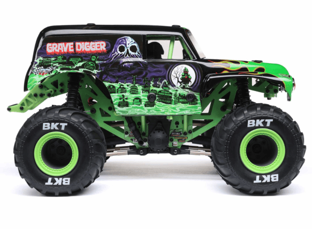 LOSI 1/18 Mini LMT 4WD Brushed Monster Truck RTR Grave Digger - Cars - view 18