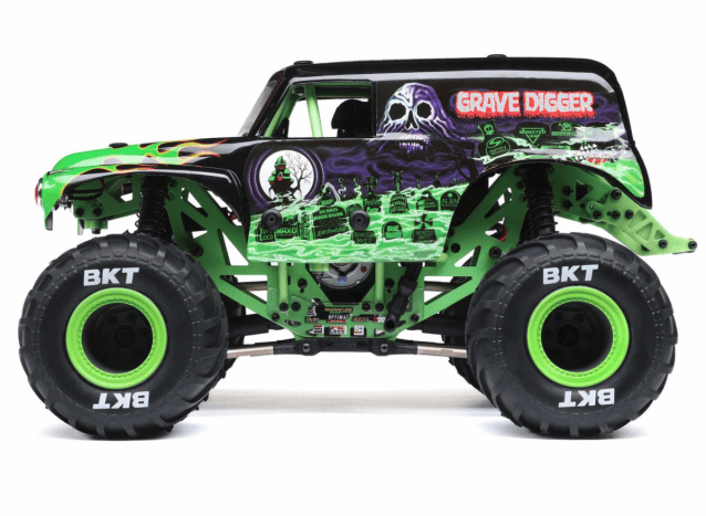 LOSI 1/18 Mini LMT 4WD Brushed Monster Truck RTR Grave Digger - Cars - view 20