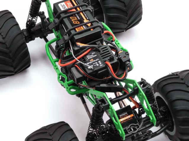 LOSI 1/18 Mini LMT 4WD Brushed Monster Truck RTR Grave Digger - Cars - view 9