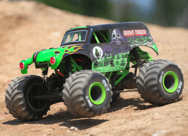 LOSI 1/18 Mini LMT 4WD Brushed Monster Truck RTR Grave Digger - Cars - view 21