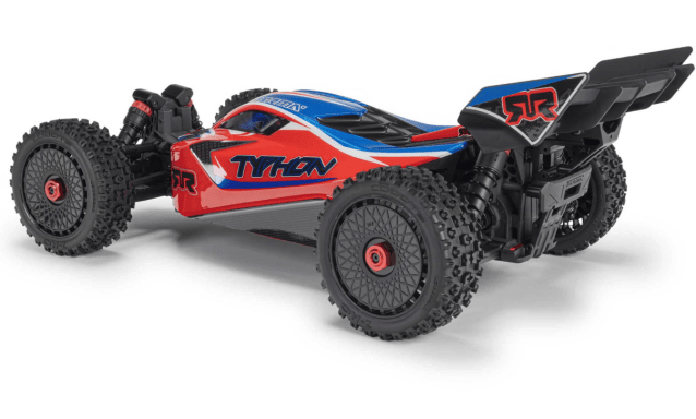 ARRMA 1/8 TYPHON MEGA 665 4X4 RTR Buggy Red - Cars - view 16